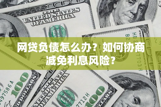 北京网贷负债怎么办？如何协商减免利息风险？