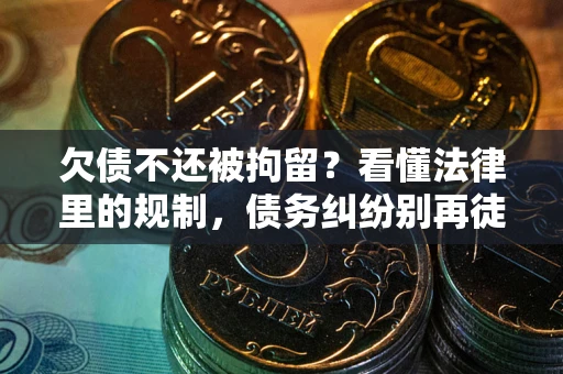 北京欠债不还被拘留？看懂法律里的规制，债务纠纷别再徒劳奔波