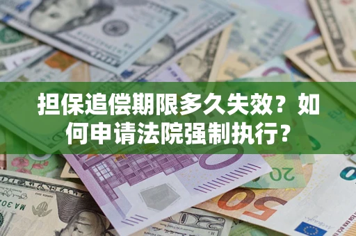 北京担保追偿期限多久失效？如何申请法院强制执行？