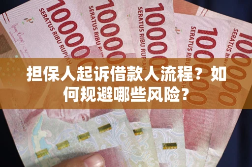北京担保人起诉借款人流程？如何规避哪些风险？
