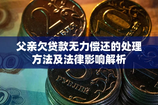 北京父亲欠贷款无力偿还的处理方法及法律影响解析