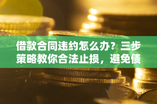 北京借款合同违约怎么办？三步策略教你合法止损，避免债务危机升级