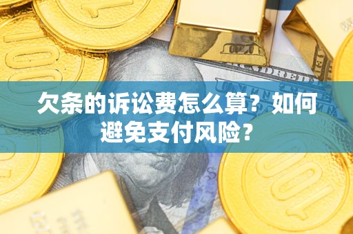 北京欠条的诉讼费怎么算？如何避免支付风险？