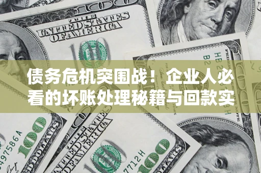 北京债务危机突围战！企业人必看的坏账处理秘籍与回款实战指南