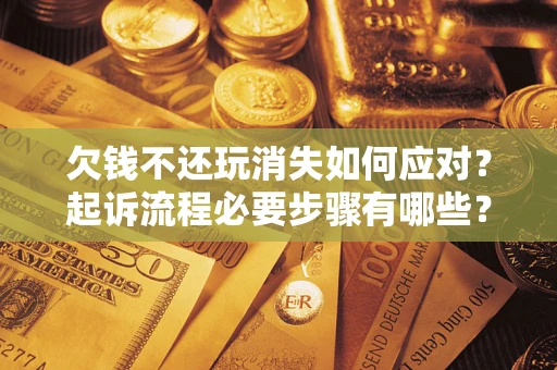 北京欠钱不还玩消失如何应对？起诉流程必要步骤有哪些？